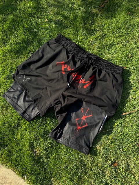 Berserk 2 in 1 Training Shorts - Powerlifting Vault