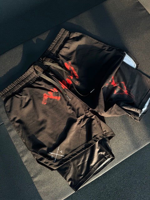 Berserk 2 in 1 Training Shorts - Powerlifting Vault
