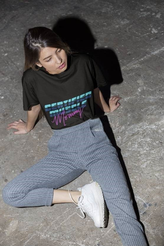 Certified Muscle Mommy Pump Cover (Oversized T-Shirt) - Powerlifting Vault