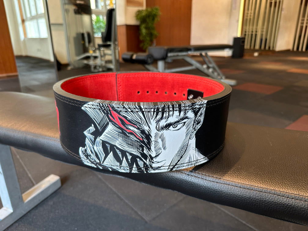 13MM Berserk Lever Belt Anime Lifting Belt [Upgraded Lever] - Powerlifting Vault