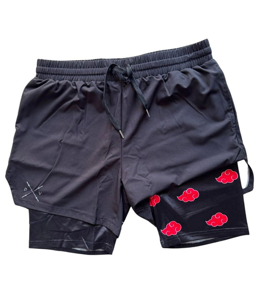 Akatsuki 2 in 1 Training Shorts - Powerlifting Vault