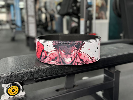 13MM Baki Hanma Grappler Lever Belt Anime Lifting Belt [Upgraded Lever]