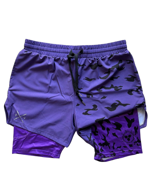 Sasuke 2 in 1 Training Shorts - Powerlifting Vault